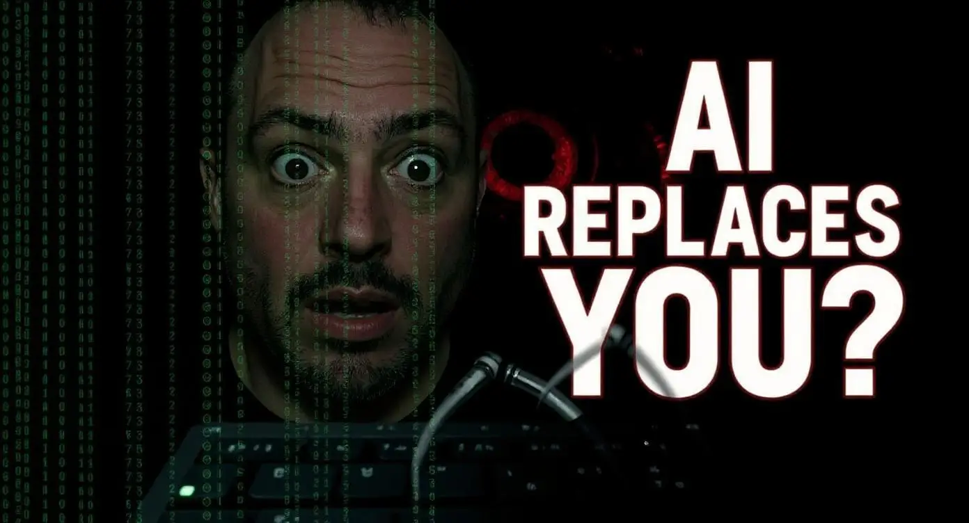 AI-generated thumbnail for a video about space exploration