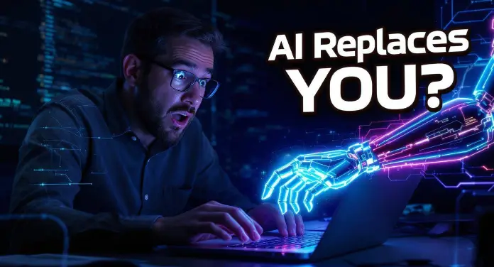 AI-generated thumbnail for a video about space exploration